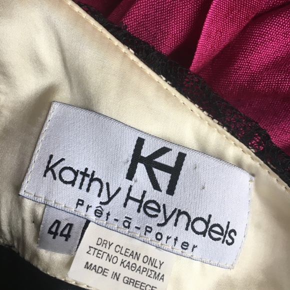 Kathy Heyndels Black and White Cocktail Dress - Picture 5 of 9